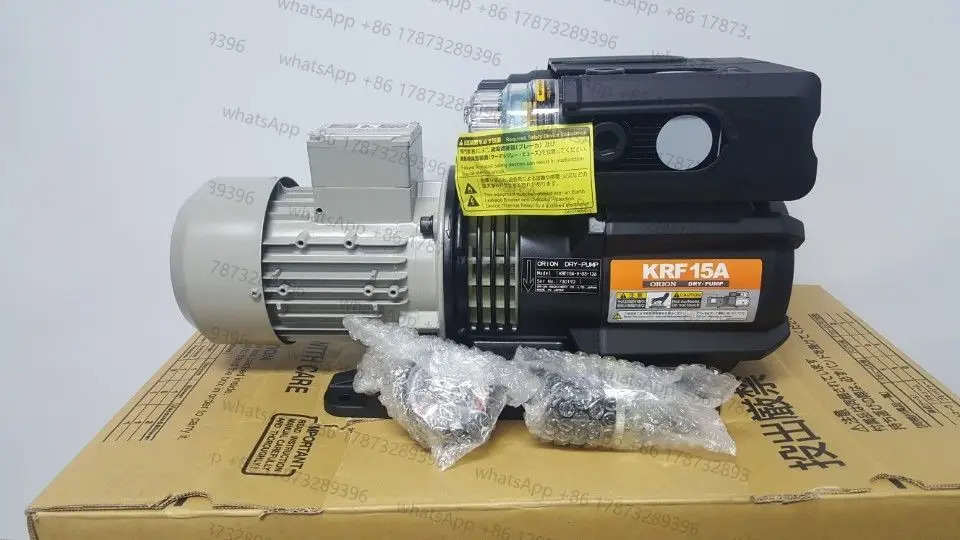 일본산 무급유 진공펌프 krf15-v-03