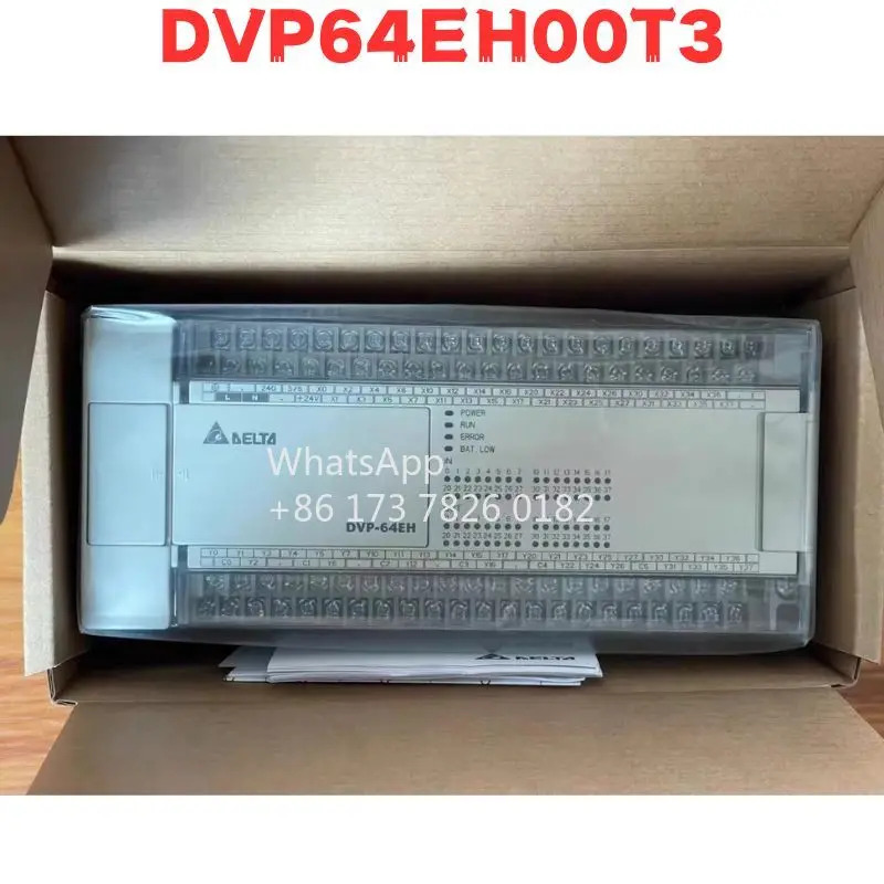 원본 DVP64EH00T3 PLC