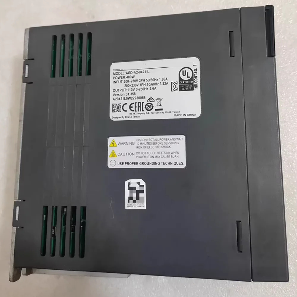 A2 시리즈 서보 드라이브400W ASD-A2-0421-L