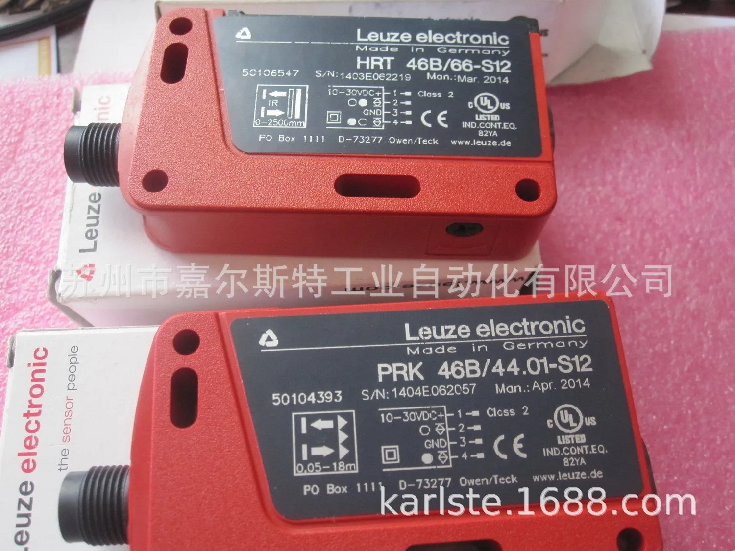 독일 LEUZE 리퍼 MS 307 커넥터
