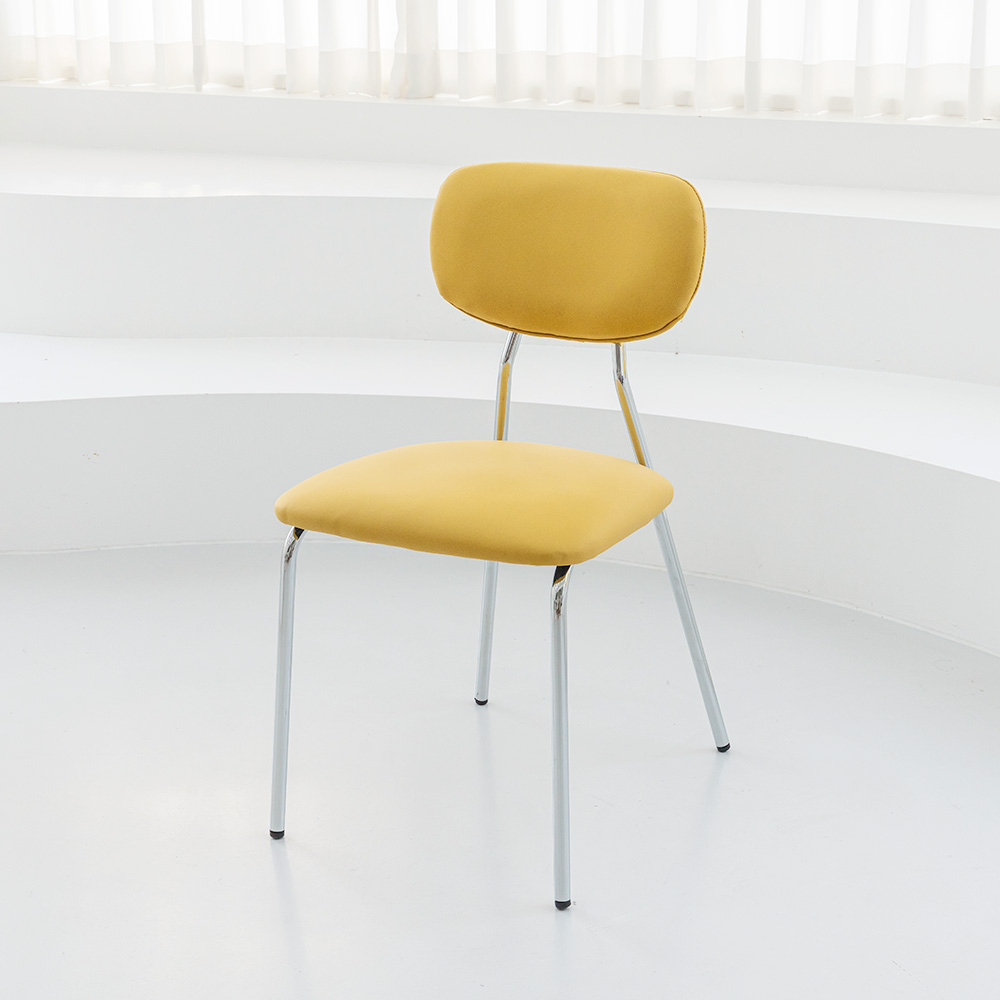 버트너 식탁의자 패브릭 인테리어 미드센츄리 카페체어 부클