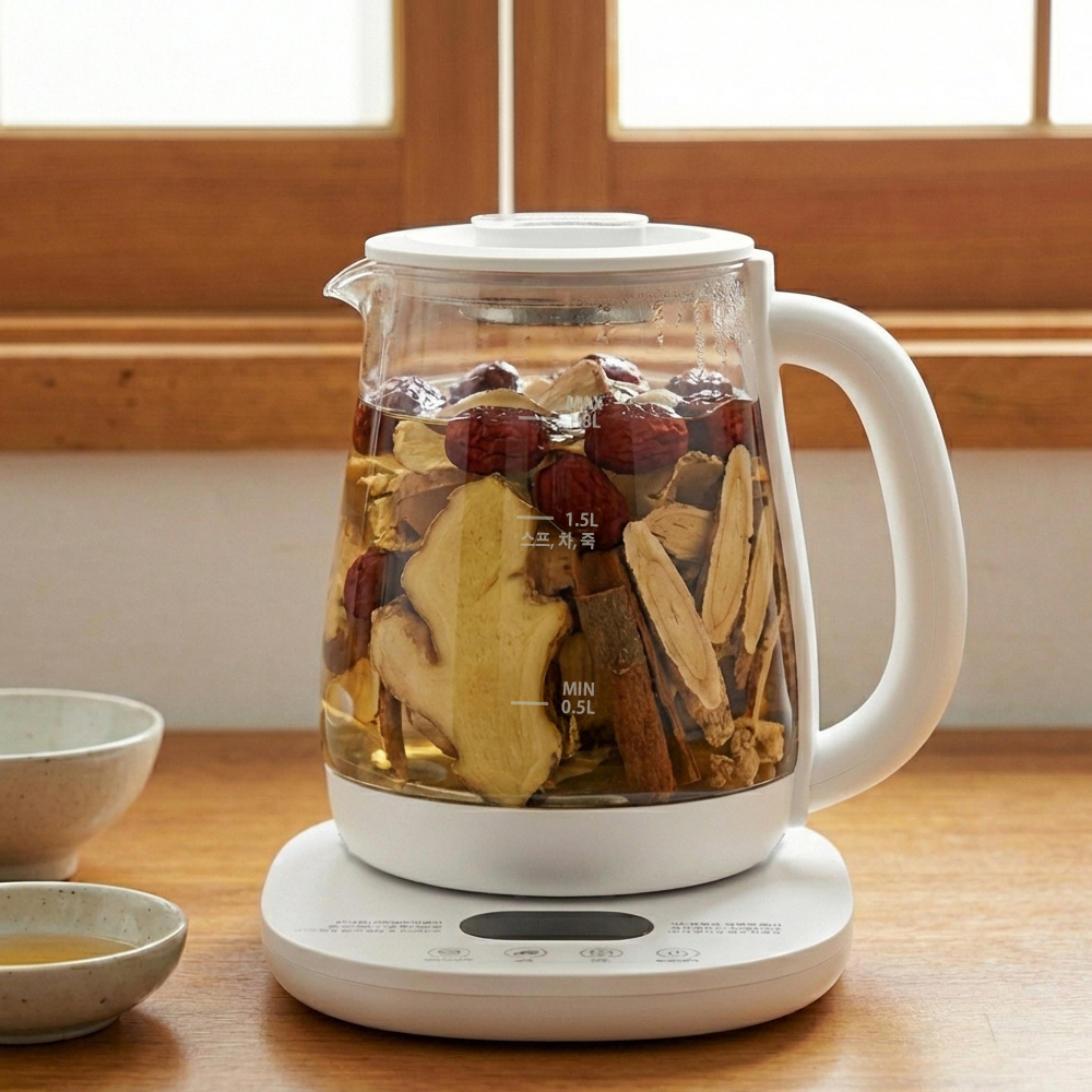 전기 약탕기 가정용 중탕기 홍삼제조기 기계 탕약기 달임기