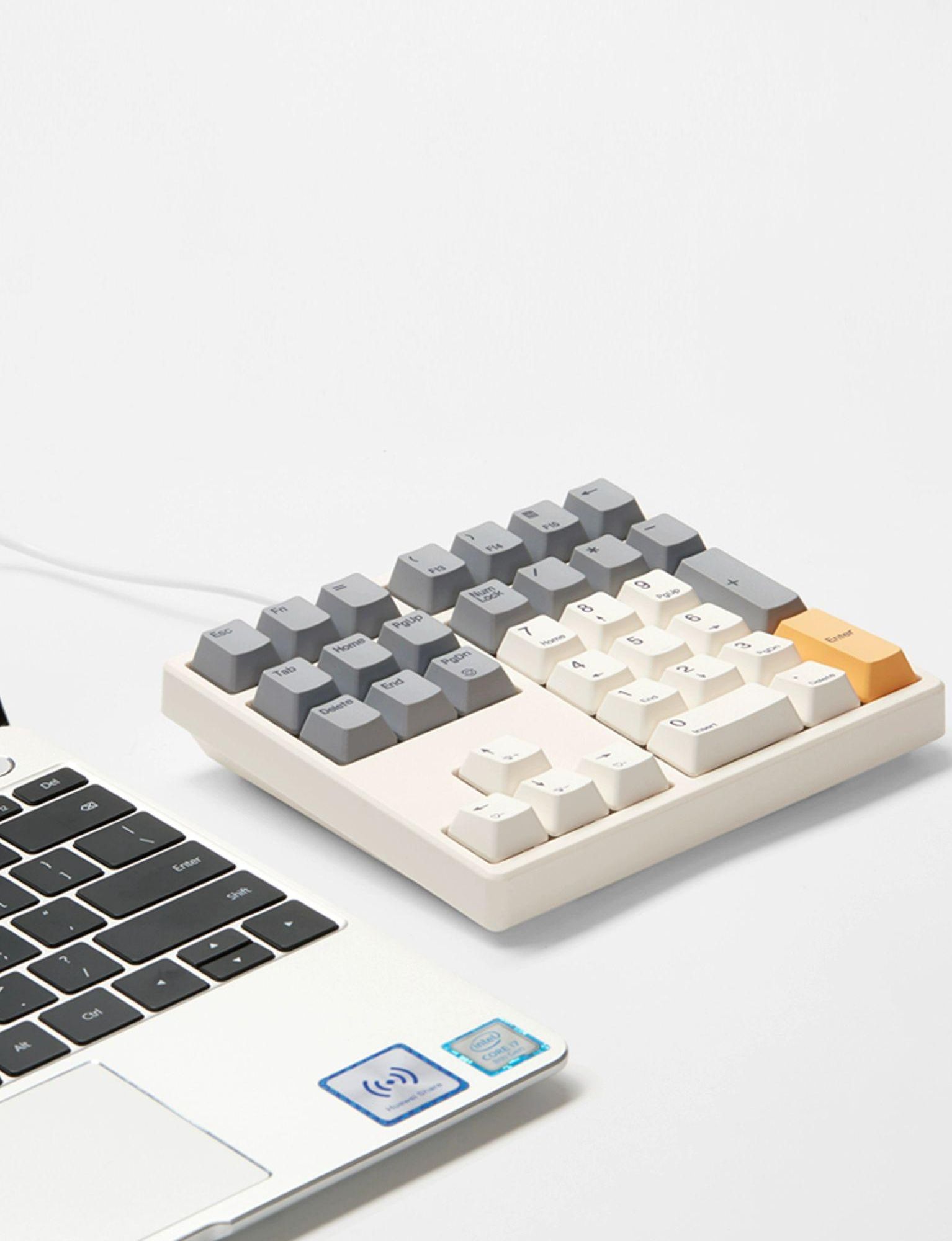 기계식 숫자 키보드 USB 넘버패드 키패드 MF34 QMK 지원 - 상품 이미지