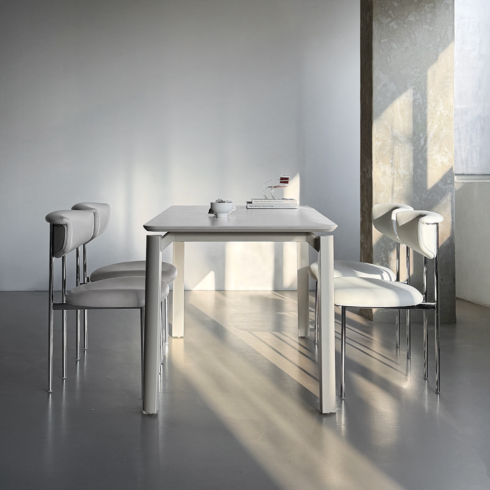 로포텐 취리히 식탁의자 편한 인테리어 가죽 테이블 의자 카페 디자인