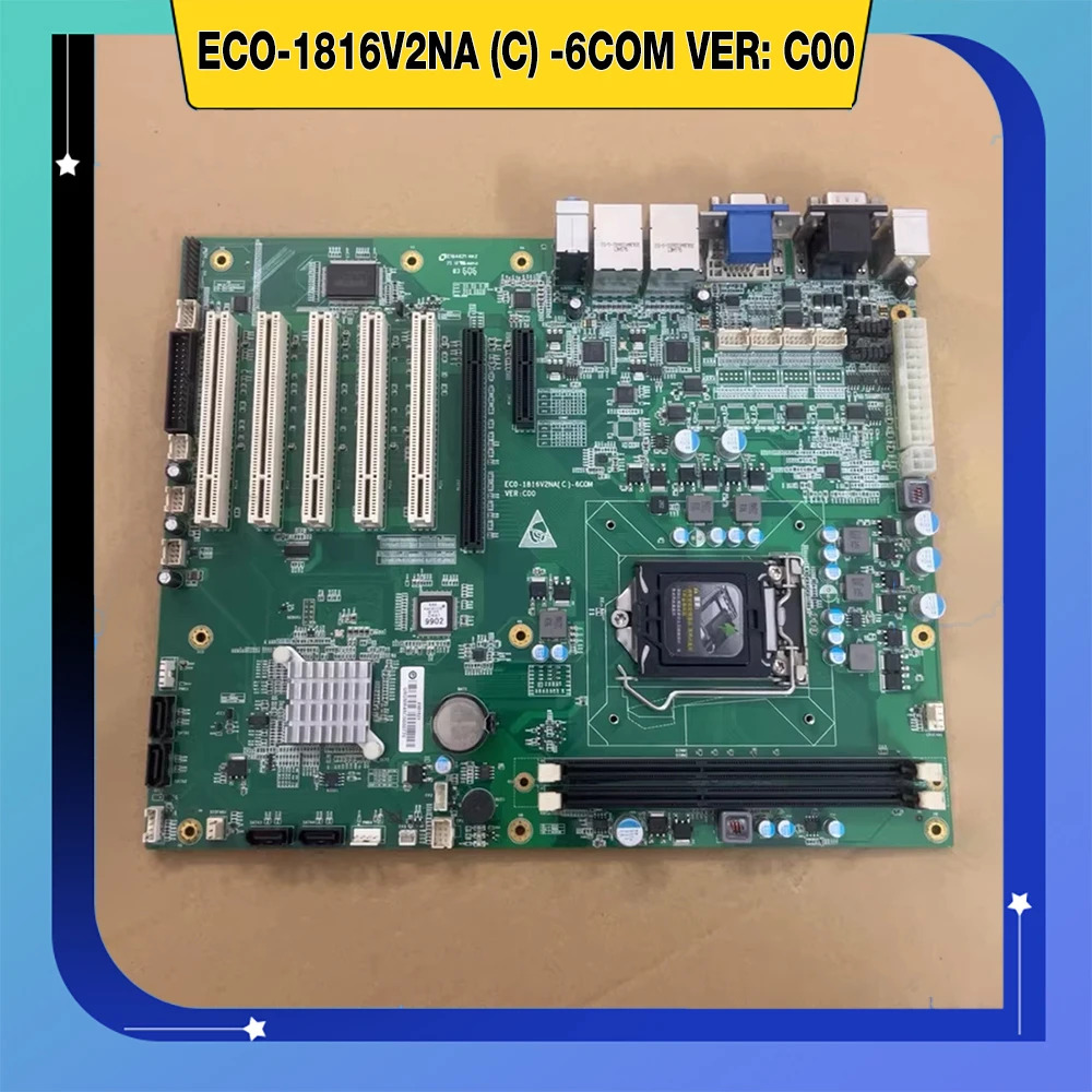 E-V-O-C ECO-1816V2NA C -6COM VER C00 산업제어 마더보드 EC0-1816V2용