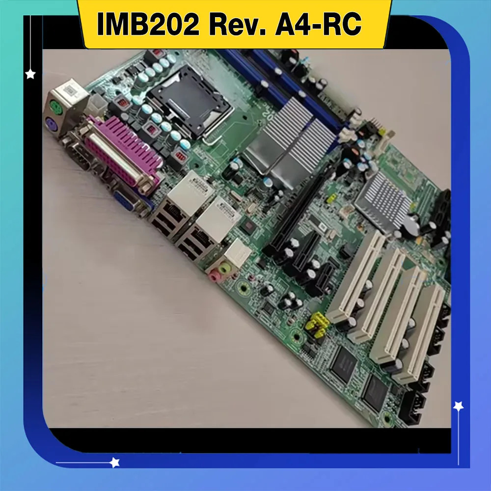 IMB202 개정판 A4-RC 산업컴퓨터 마더보드 LGA 775 듀얼 네트워크 포트