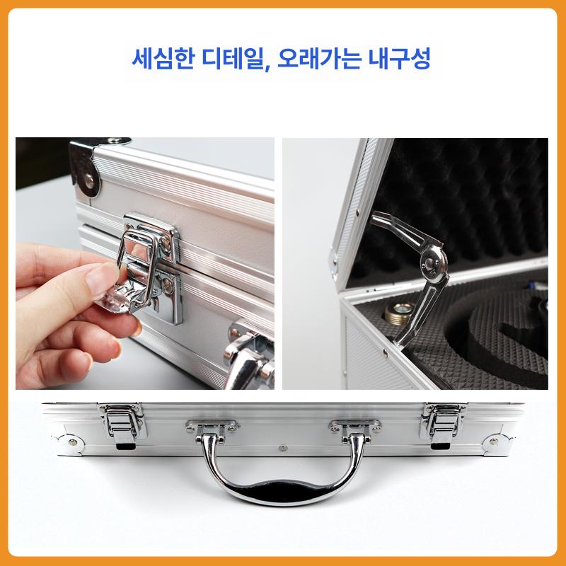 유압 게이지 테스트 키트 굴삭기 어큐뮬레이터 충전 질소 FPU-25MPA 6-in-1 - 상세 이미지 4
