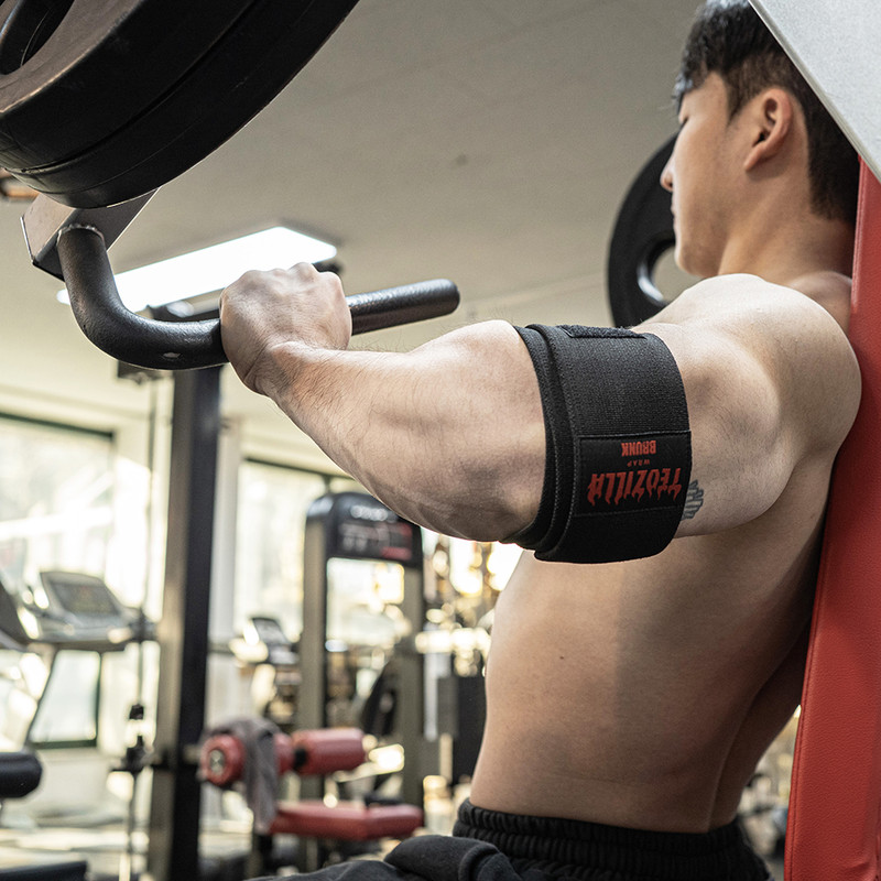 브렁크 터질라 헬스 팔꿈치보호대 팔 엘보우랩 엘보보호대 밴드 테이핑 - 상세 이미지 2