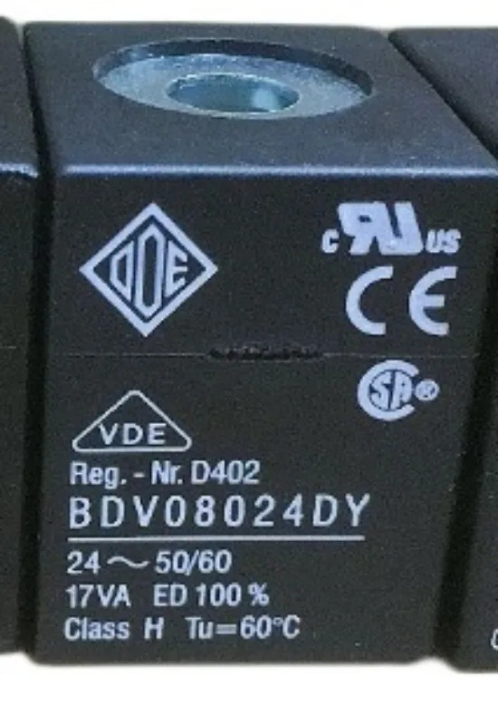 솔레노이드 밸브 BDV08024CY 오리지널 코일 DC24V BDV08024DY