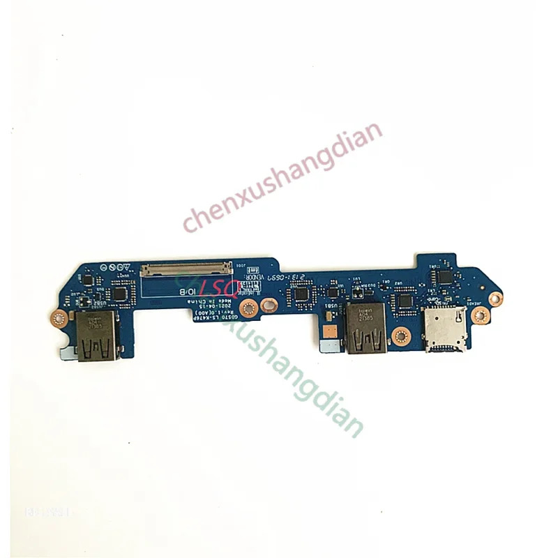 델 에일리언웨어 x17 R1 R2 USB IO 보드 055WDY LS-K476P용