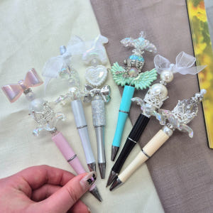 볼펜 꾸미기 재료 세트 볼꾸 펜꾸 키트 비즈볼펜 만들기 미아아트 실사용 후기 | 효과 있을까? - 상품 이미지 4