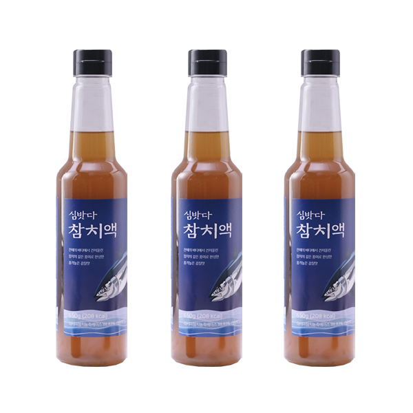 홈쇼핑 심밧다 참치액젓 감칠맛 무침요리 탕요리 650ml, 3개 - 상품 이미지