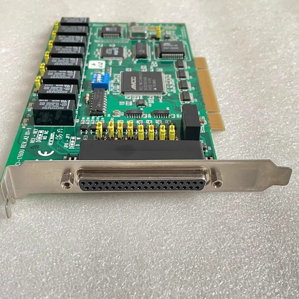 PCI-1760U REV.A2 8채널 릴레이 PCIE 데이터 수집 카드 절연 입력