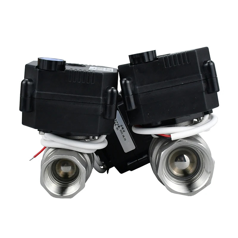 1/2인치 3/4인치 1인치 1-1/4인치 방수 모터식 볼 밸브 수동 스위치 DC12v DC24v DC9-36 스테인리스 스틸 전기