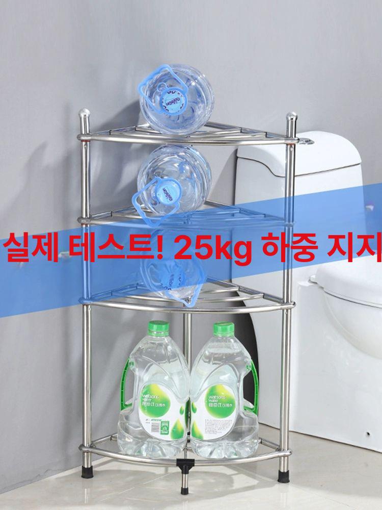 주방 스텐 코너 냄비 다층 정리대 수납 선반 5단 - 상세 이미지 4
