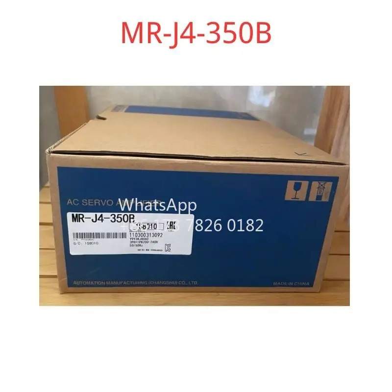 오리지널 MR-J4-350B 서보 드라이브 MR J4 350B