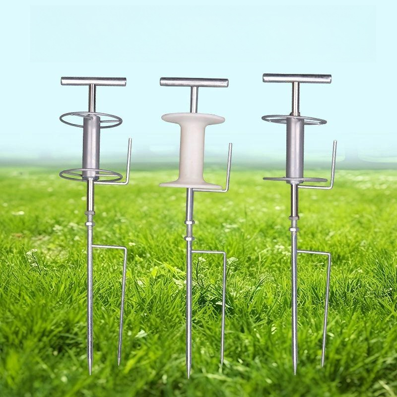 약줄 가이드 턴테이블 권취기 도르레 정리대 꼬임방지기 나일론 샤프트 - 상품 이미지