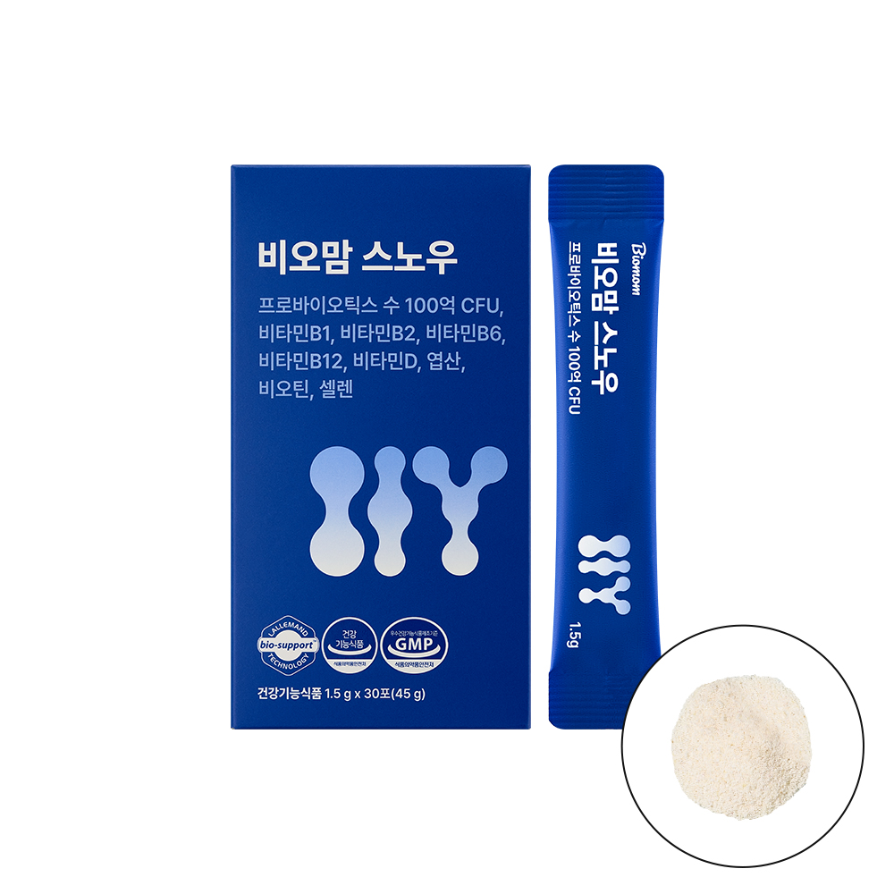 비오맘 스노우 100억 유산균 30포, 1개 제품 이미지