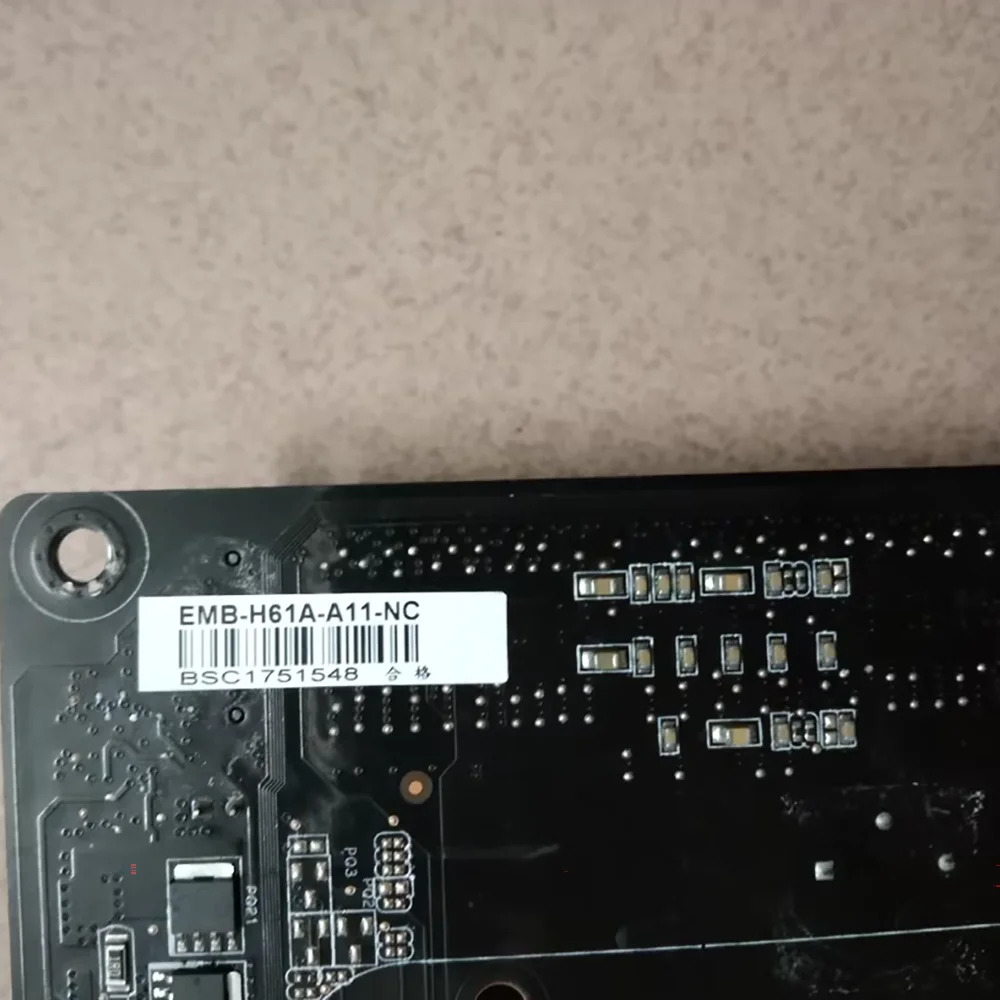 산업제어 마더보드 H61 EMB-H61A-A11-NC 17x17