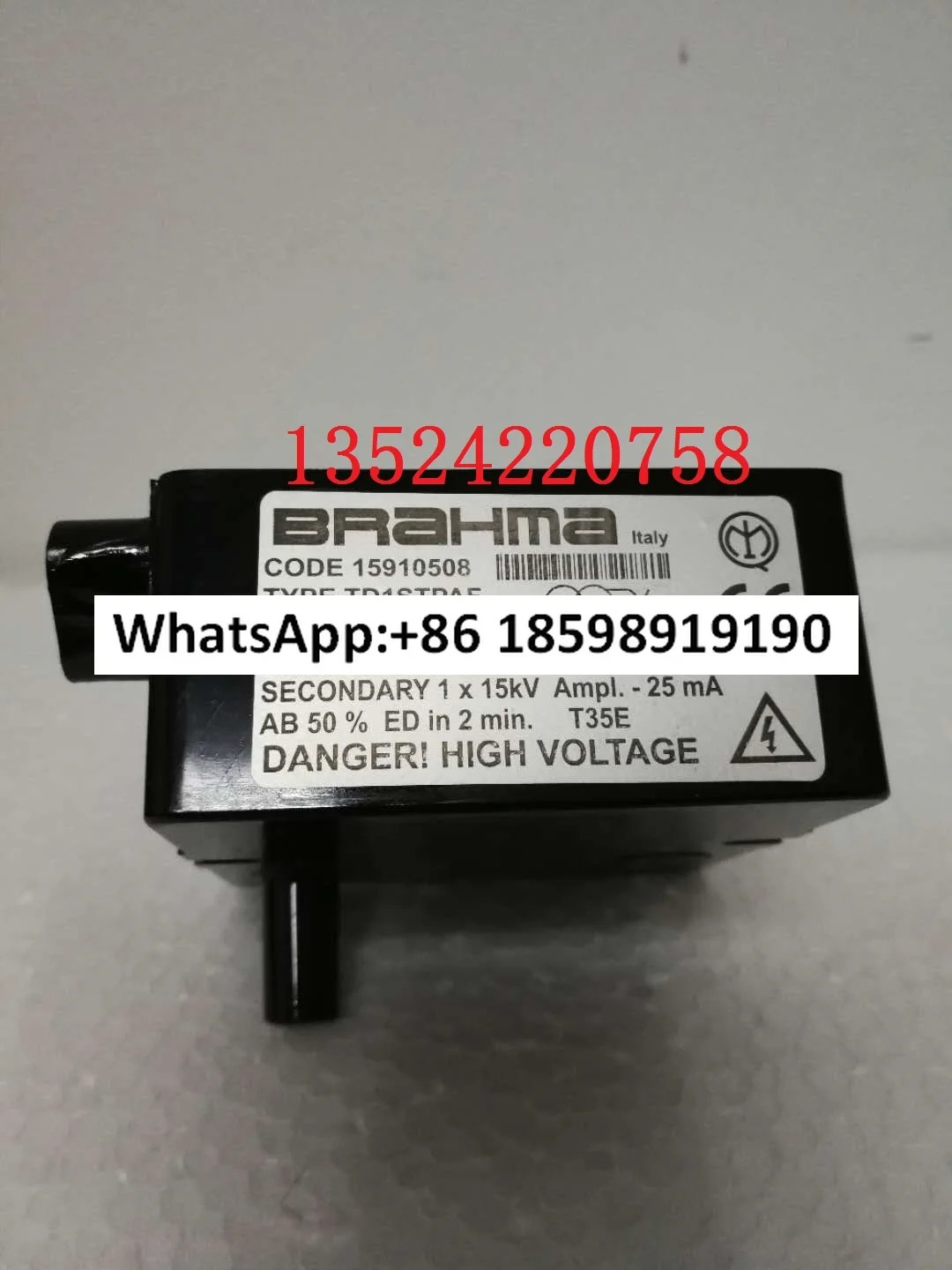 점화 변압기 1X15KV 2X10KV RS34 44 고전압 패키지