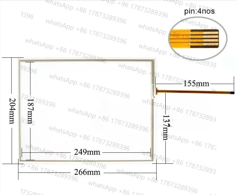 AMT16000 91-16000-00B 91-16000-00C 터치 스크린 유리 패널 디지타이저 AMT 16000 터치패드용