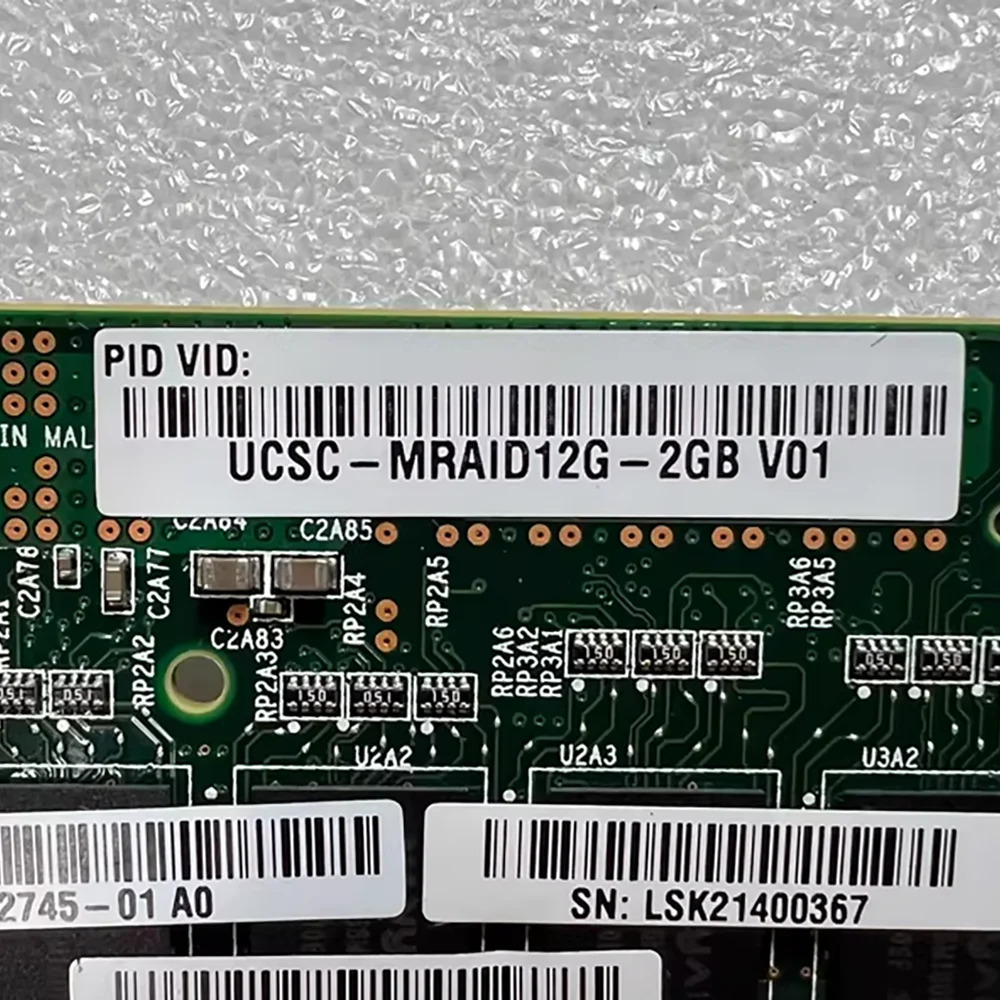 C-i-s-c-o UCSC-MRAID2G 2GB 캐시 카드용