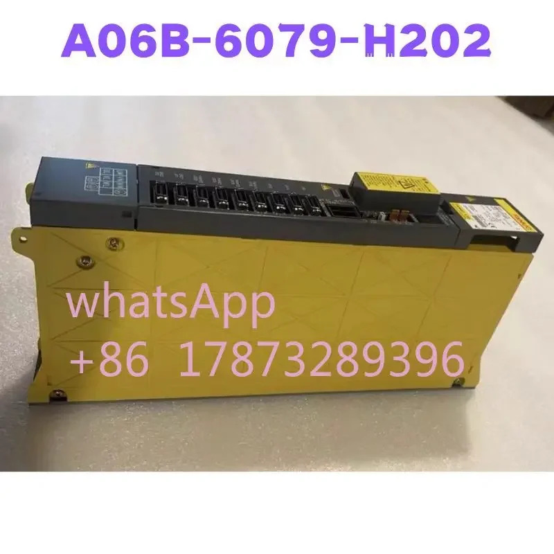 리퍼 A06B-6079-H202 A06B 6079 H202 스핀들 증폭기 모듈 완료 OK