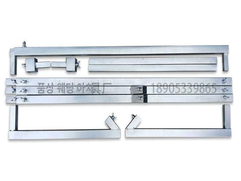 대형 포토존 야외 거치대 광고 현수막 빅사이즈 배너 2m x 2m 1~1.9m텔레스코픽 - 상세 이미지 5