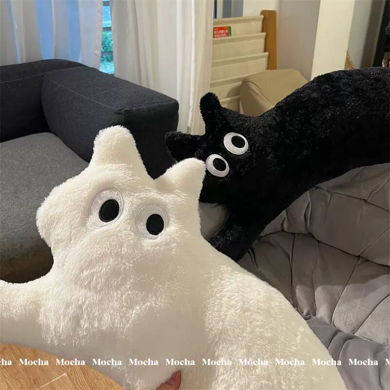 고양이 바디필로우 띠용캣 베개 쿠션 핑크캣 캐릭터 인형