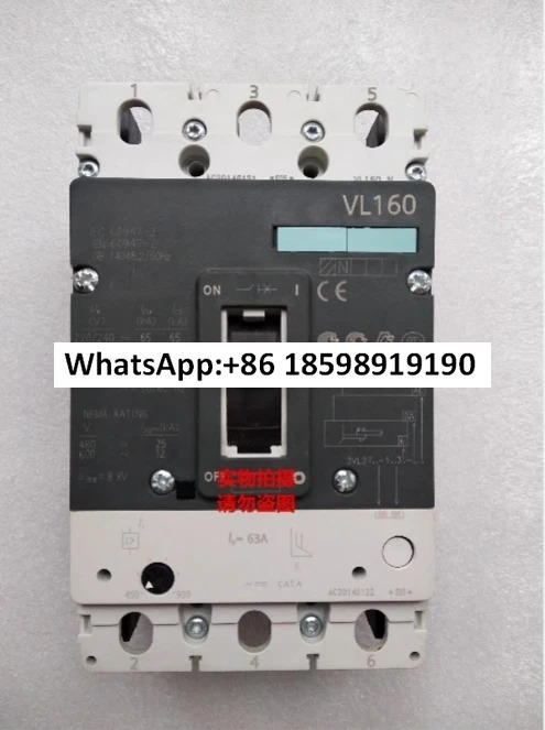 회로차단기 3VL2710 1DK33 0AA0 3VL2712 1DK330AA0 VL160