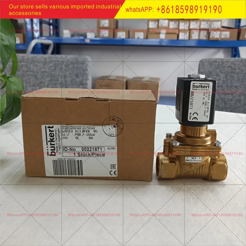 버커트 6281EV 솔레노이드 밸브 A13 0 NBR MS G1 2 00221846 00221856