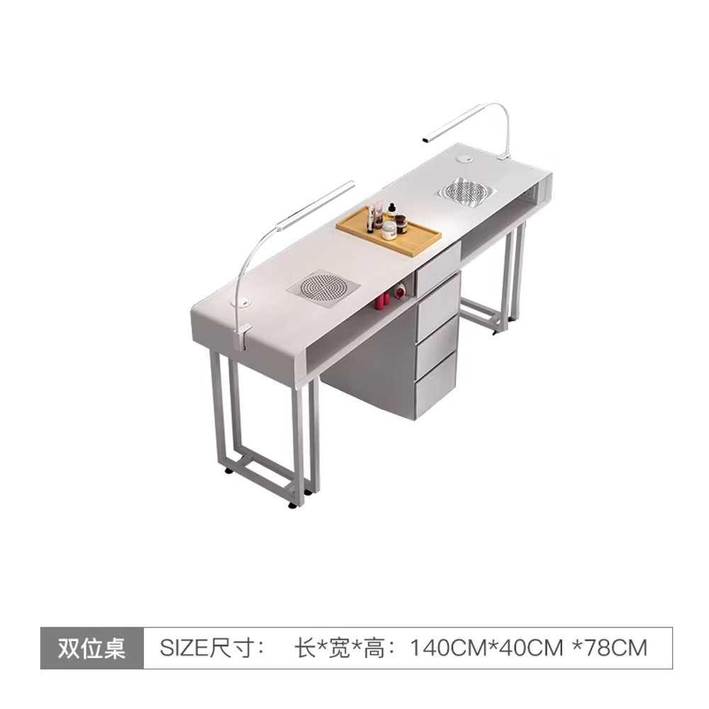 네일테이블 시술대 흡진 책상 다기능 메이크업 심플 80cm 테이블 이미지 6