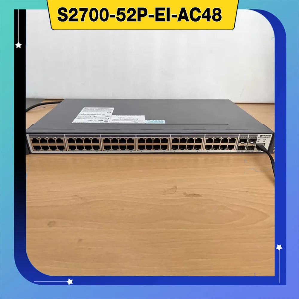 화웨이호환 S2700-52P-EI-AC48 포트 100Mbps 전기 4 기가비트 광 레이어 2 스위치