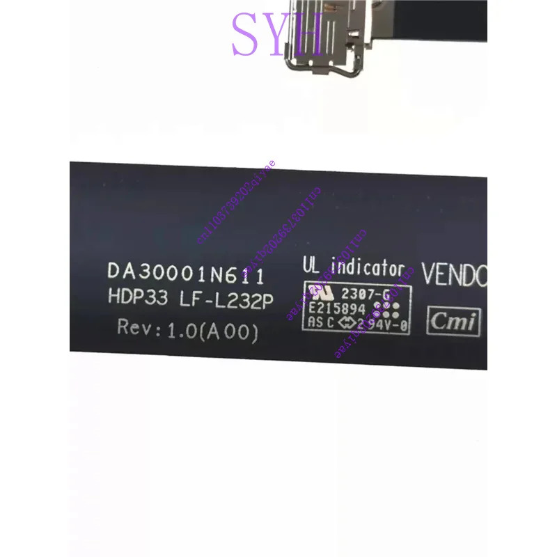 Dell XPS 13 9315 DA30001N611 HDP33 LF-L232P DT21D 0DT21D 교체 노트북 터치 스크린 케이블 UHD 4K