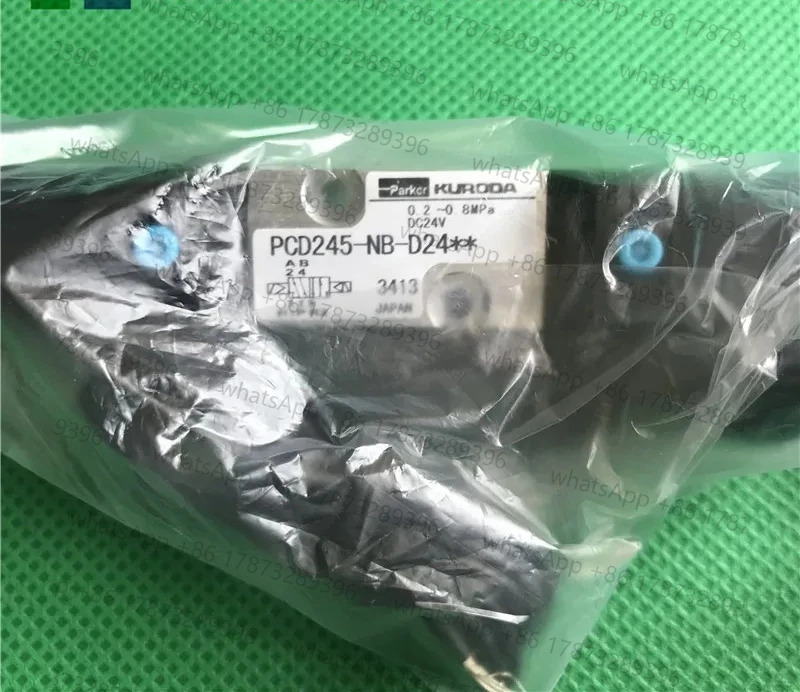 오리지널 Fuji CP6 사각 실린더 솔레노이드 밸브 PCD245-NB-D24