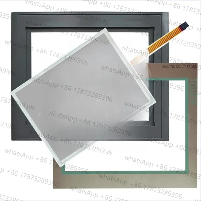 신 MP377 12인치 HMI MP377-12 66644-0AA01-2AX0 PLC 66 644-0AA01-2AX0 터치 스크린 패널 전면 라벨 필름 플라스틱 케이스