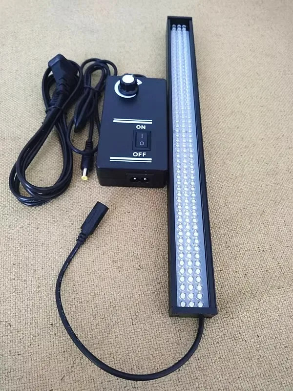 334MMx31MMx22MM 168 LED 머신 비전 광원 조정 가능스트립 감지