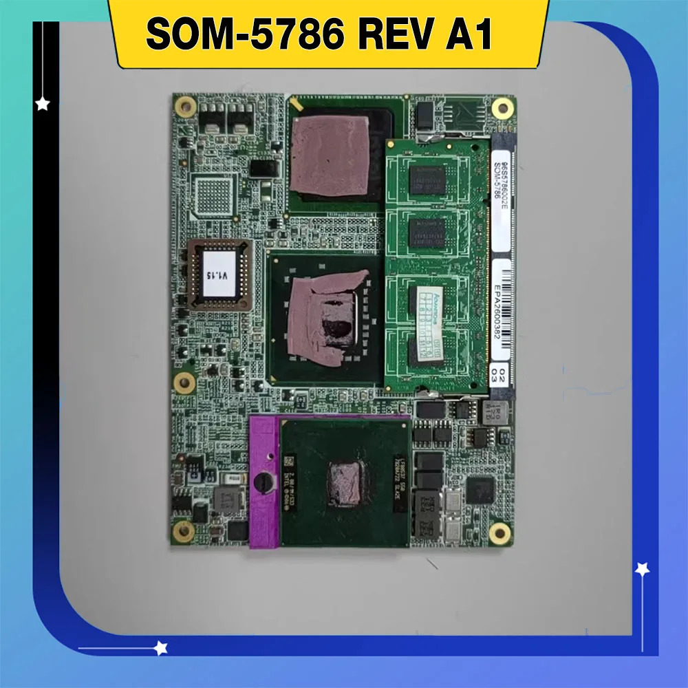 SOM-5786 REV A1 임베디드 산업제어 마더보드