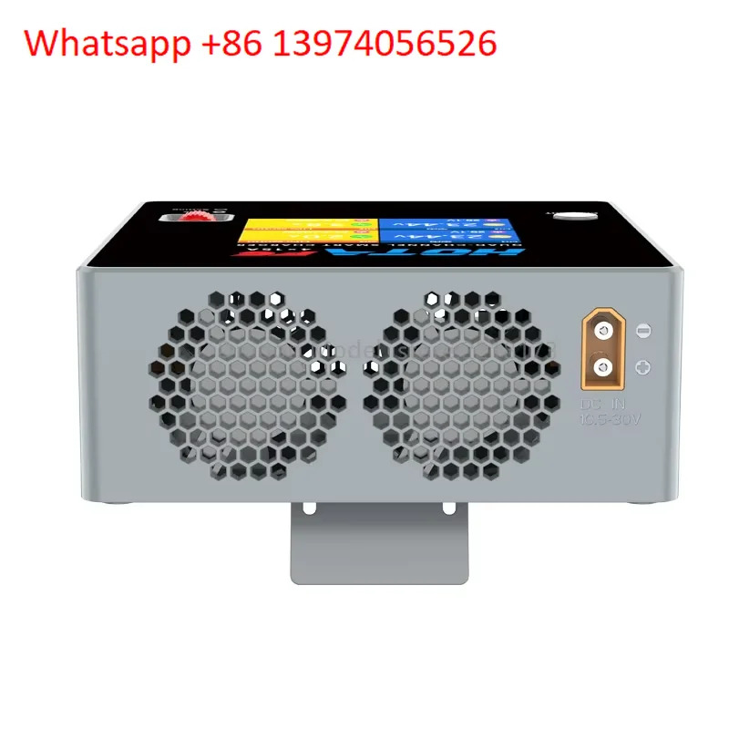 F6 쿼드 채널 스마트 충전기 DC1000W 4x15A 이온 니켈수소 배터리 밸런스 방전기 USB 45W 타입-C 포함