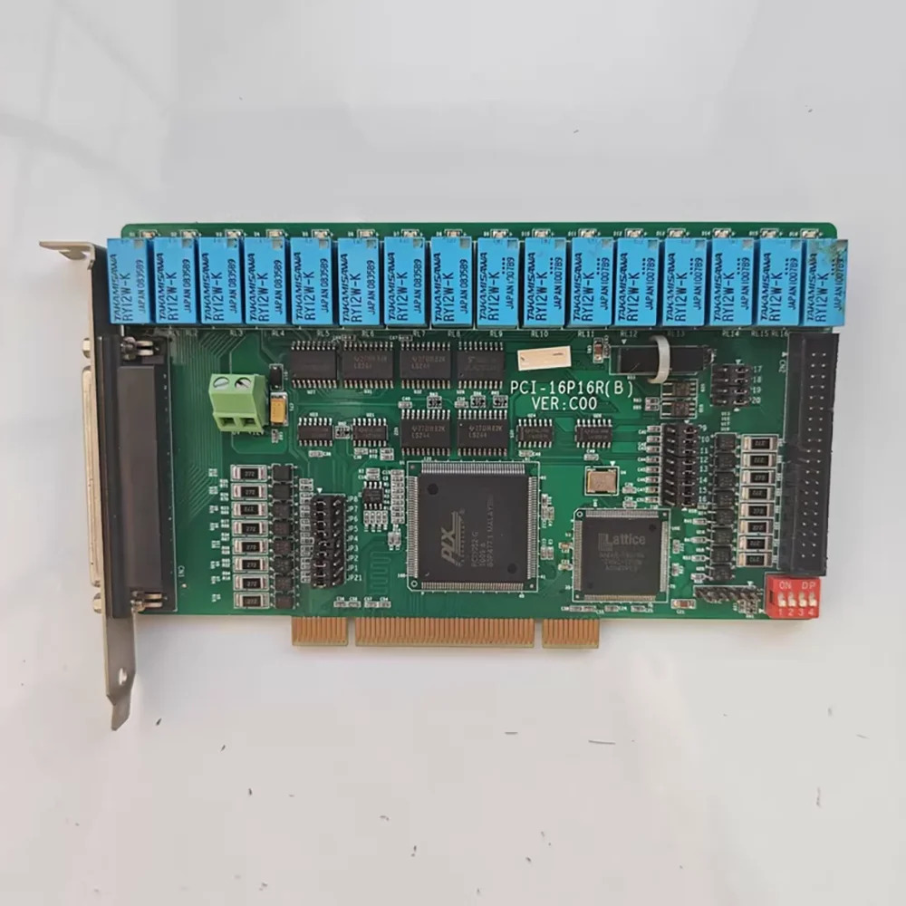 E-V-O-C PCI-16P16R 16 채널 릴레이 출력 절연 입력 카드 B VER C00 데이터 수집