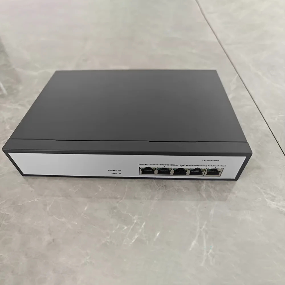 S1205V-PWR 5포트 풀 기가비트 POE 전원 스위치