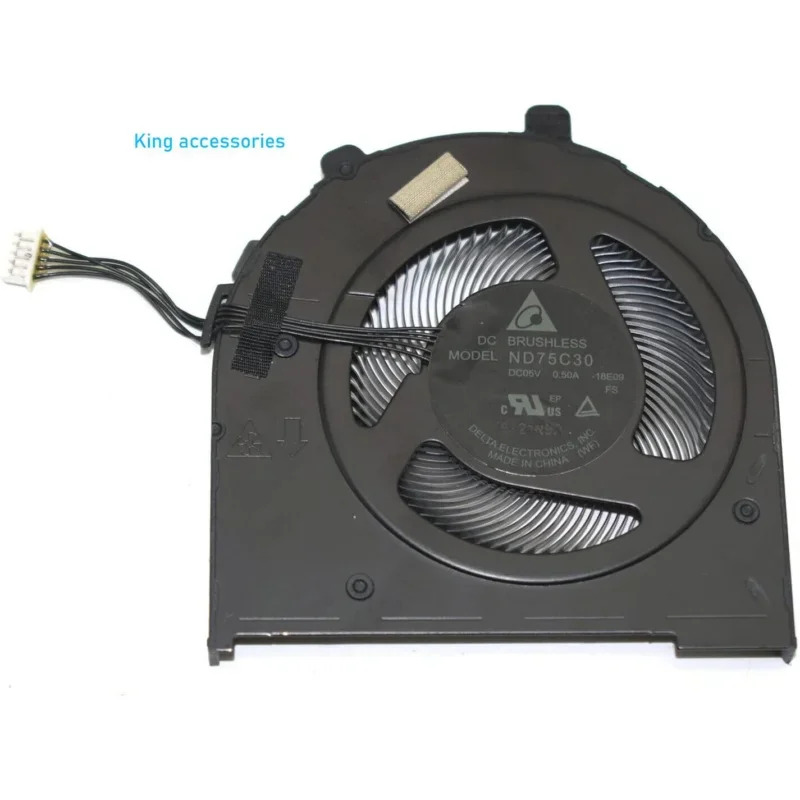 Lenovo호환 ThinkPad E495 E590 E595 ND75C30-18E09 새 CPU 냉각팬 DC5V 0.50A