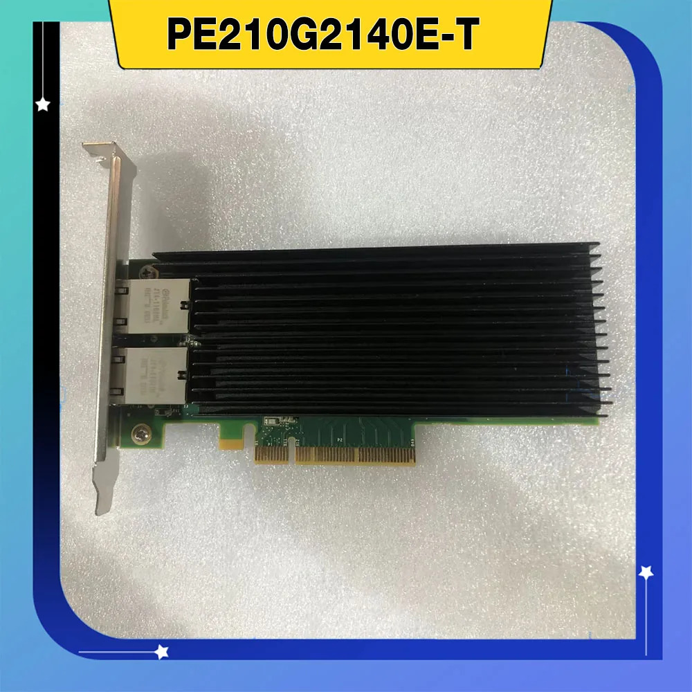 X540-T2 듀얼기가비트 이더넷 카드 PE210G2140E-T 범PCIE X8기가비트 10G