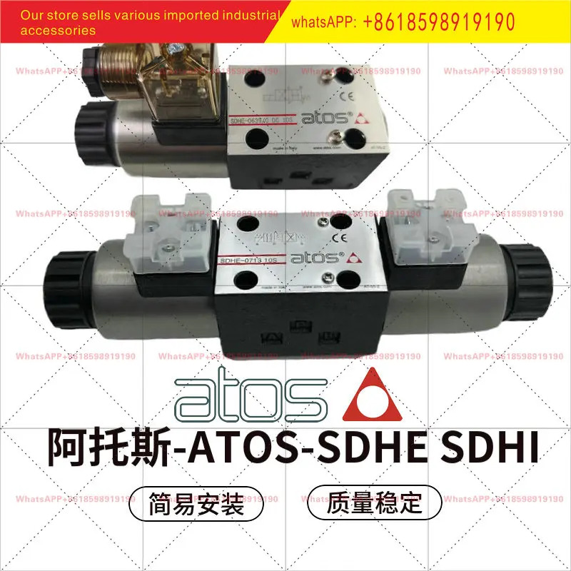 유압 솔레노이드 밸브 SDHE 0713 DC10 0610 711 14 51 DHI 0631 2 10S