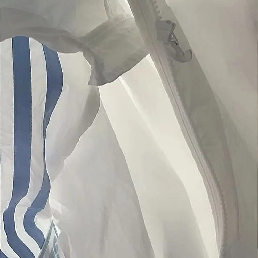 아디다스 아디브레이크 여성 후드 바람막이 집업 자켓 화이트 JI7474 이미지 6