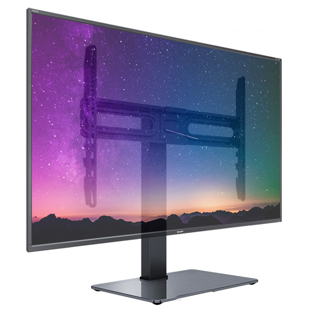 55인치 65인치 탁상용 티비스탠드 삼성 lg tv 호환 장식장 다이 tv거치대 - 상품 이미지
