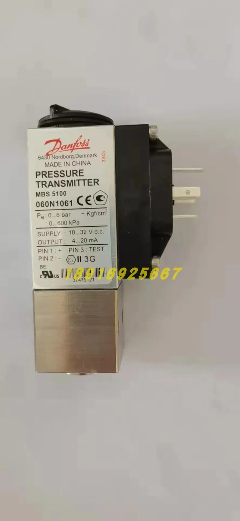 060N1061 압력센서 MBS5100 0-6BAR 용량성 1811-1DB04