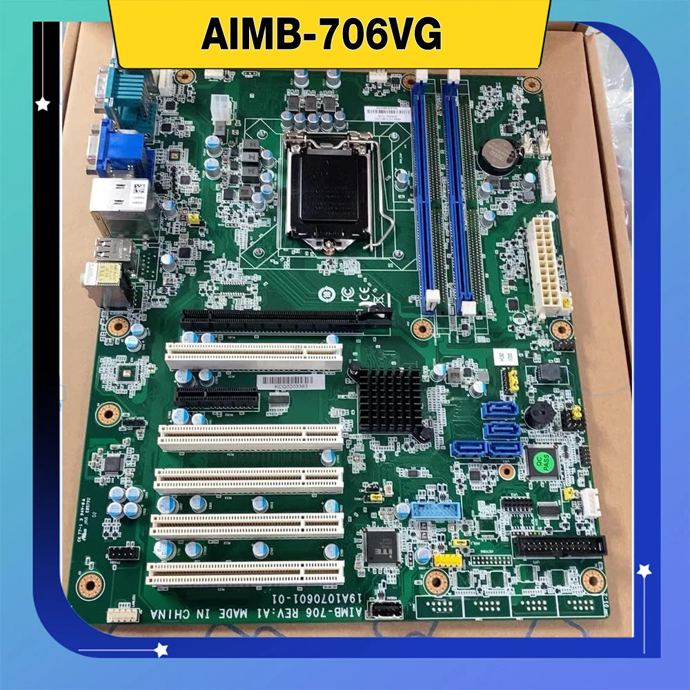 AIMB-706VG AIMB-706 REV.A1 산업컴퓨터 마더보드는 대 CPU를 지원