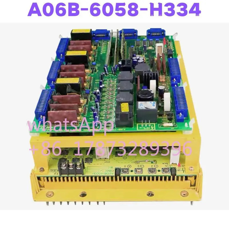 리퍼 A06B-6058-H334 A06B 6058 H334 서보 증폭기 완료