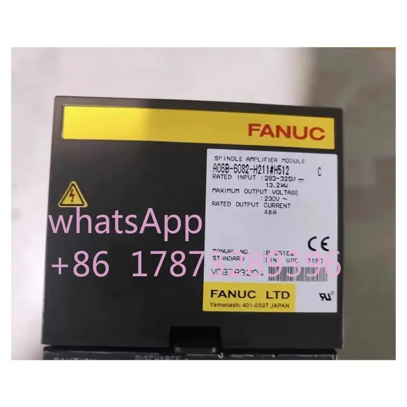 리퍼 A06B-6082-H211 H512 A06B 6082 H211 스핀들 드라이브 완료 OK